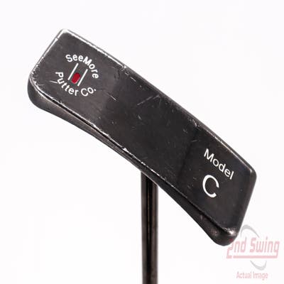 See More Model C Black Putter Steel Right Handed 38.0in