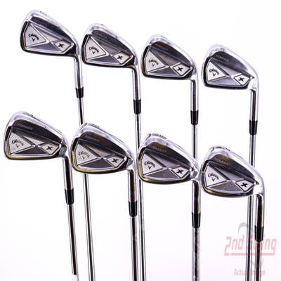 Callaway 2013 X Forged Iron Set 3-PW Project X Pxi 6.0 Steel Stiff Right Handed 38.0in