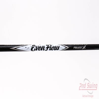 Used W/ Ping RH Adapter Project X EvenFlow Black 75g Driver Shaft Regular 43.25in