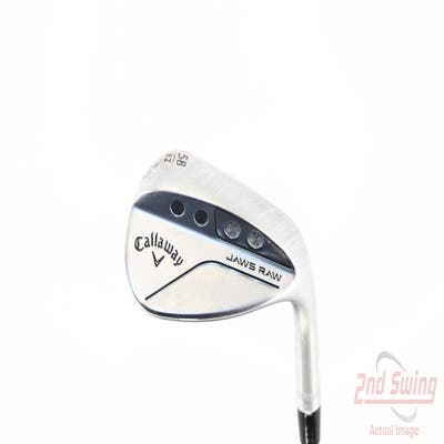 Callaway Jaws Raw Chrome Wedge Lob LW 58° 8 Deg Bounce Z Grind Mitsubishi MMT 105 Graphite Stiff Right Handed 35.0in