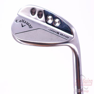 Mint Callaway Jaws Raw Chrome Wedge Gap GW 52° 10 Deg Bounce S Grind Mitsubishi MMT 105 Graphite Stiff Right Handed 35.5in