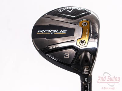Mint Callaway Rogue ST Max Draw Fairway Wood 3 Wood 3W 16° Aldila Ascent Blue 40 Graphite Ladies Right Handed 41.75in