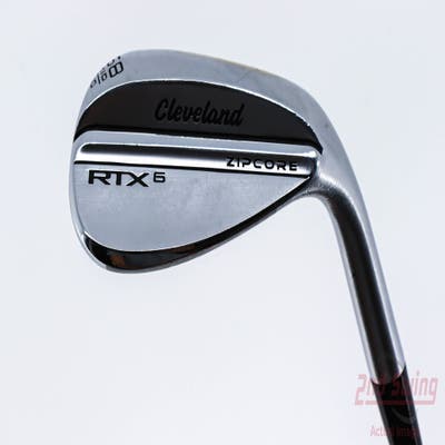 Cleveland RTX 6 ZipCore Tour Satin Wedge Lob LW 58° 10 Deg Bounce Mid Dynamic Gold Spinner TI Steel Wedge Flex Right Handed 34.5in
