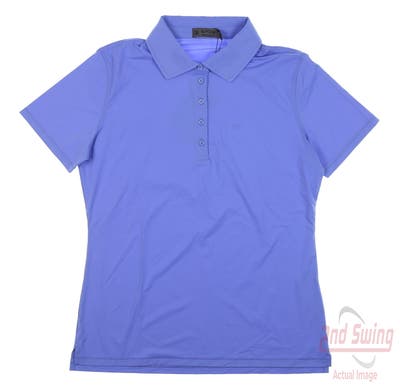 New Womens G-Fore Polo Medium M Purple MSRP $141