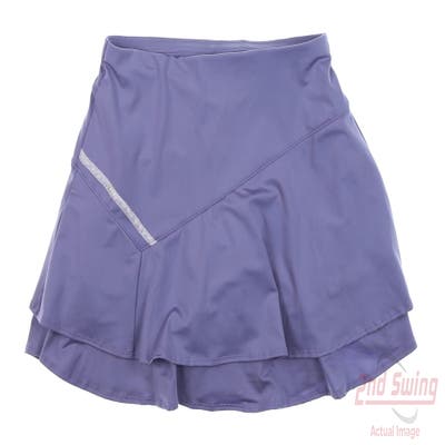 New Womens Lucky In Love Skort X-Small XS Purple MSRP $108