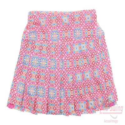 New Womens Lucky In Love Skort X-Small XS Multi MSRP $113