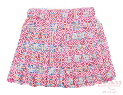 New Womens Lucky In Love Skort X-Small XS Multi MSRP $113