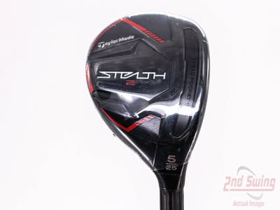 Mint TaylorMade Stealth 2 Rescue Hybrid 5 Hybrid 25° Aldila Ascent 45 Graphite Ladies Right Handed 37.25in