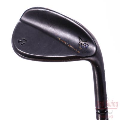 TaylorMade Milled Grind 3 Raw Black Wedge Gap GW 52° 9 Deg Bounce Dynamic Gold Tour Issue S200 Steel Stiff Right Handed 36.0in
