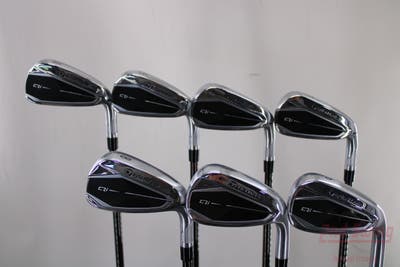 TaylorMade Qi Iron Set 4-PW FST KBS Tour Steel X-Stiff Right Handed 38.5in