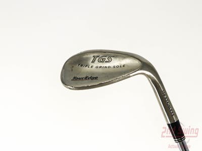 Tour Edge Triple Sole Grind Stainless Wedge Lob LW 60° Pure Feel Steel Steel Wedge Flex Right Handed 35.25in