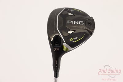 Ping G430 MAX Fairway Wood 7 Wood 7W 21° PX HZRDUS Smoke Red RDX 70 Graphite Stiff Left Handed 42.0in