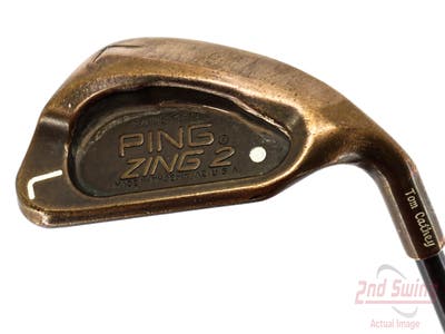 Ping Zing 2 Beryllium Copper Wedge Lob LW Stock Graphite Shaft Graphite Stiff Right Handed White Dot 35.25in