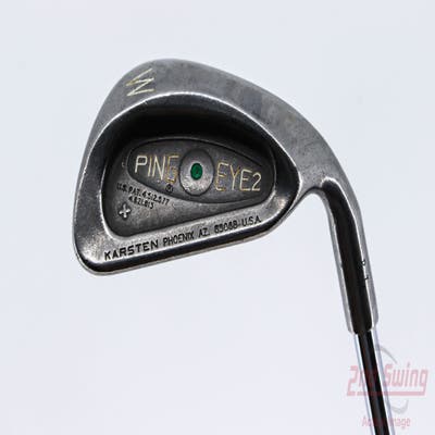 Ping Eye 2 + Single Iron Pitching Wedge PW Stock Steel Shaft Steel Regular Right Handed Green Dot 35.75in