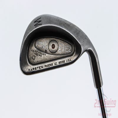 Ping Eye 2 + Single Iron Pitching Wedge PW Rifle Flighted 5.5 Steel Regular Right Handed Red dot 35.75in