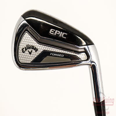 Callaway EPIC Forged Single Iron 6 Iron Aerotech SteelFiber fc80 Graphite Regular Right Handed 38.25in