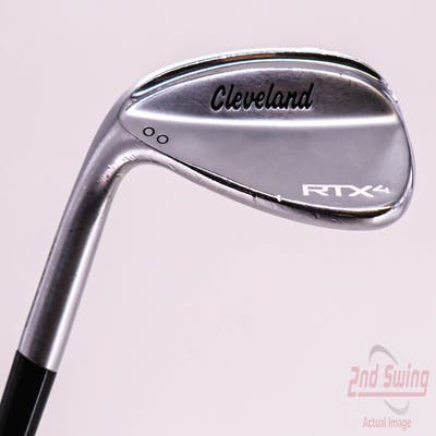 Cleveland RTX 4 Tour Satin Wedge Sand SW 54° 10 Deg Bounce Dynamic Gold Tour Issue S400 Steel Stiff Left Handed 35.75in