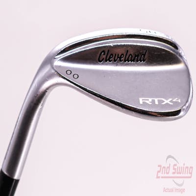 Cleveland RTX 4 Tour Satin Wedge Lob LW 58° 9 Deg Bounce Dynamic Gold Tour Issue S400 Steel Stiff Left Handed 35.5in