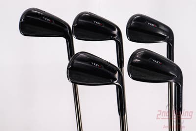 Titleist 2021 T100S Black Iron Set 7-PW AW UST Mamiya Recoil 110 F4 Graphite Stiff Right Handed 37.75in