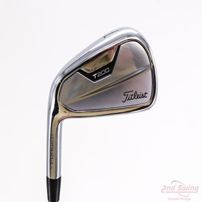 Mint Titleist 2021 T200 Single Iron 7 Iron FST KBS Tour 105 Steel Regular Left Handed 37.25in