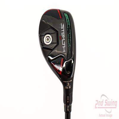 TaylorMade Stealth 2 Plus Rescue Hybrid 3 Hybrid 19.5° PX HZRDUS Smoke Red RDX 80 Graphite X-Stiff Right Handed 40.75in