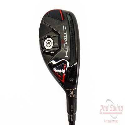TaylorMade Stealth 2 Plus Rescue Hybrid 3 Hybrid 19.5° PX HZRDUS Smoke Red RDX 80 Graphite X-Stiff Right Handed 40.25in