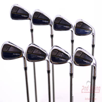 Callaway Paradym Iron Set 5-PW AW GW Project X Catalyst 60 Graphite Regular Right Handed 38.25in