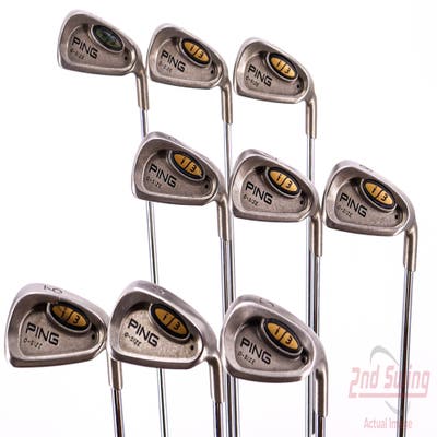 Ping i3 Oversize Iron Set 3-PW SW Ping JZ Steel Stiff Right Handed Black Dot 37.75in