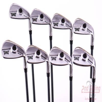 PXG 0317 T Iron Set 4-PW GW UST Recoil Dart HB 75 IP Blue Graphite Stiff Right Handed 38.0in