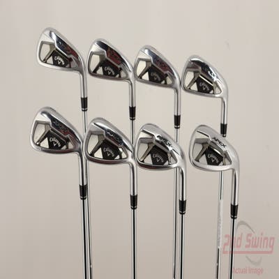 Callaway Apex 21 Iron Set 4-PW AW True Temper Elevate ETS 95 Steel Stiff Right Handed 37.75in