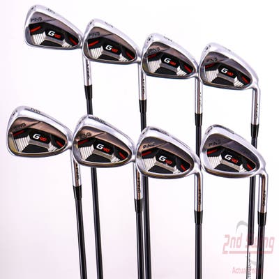 Ping G410 Iron Set 4-PW AW ALTA CB Red Graphite Regular Right Handed Black Dot 38.25in