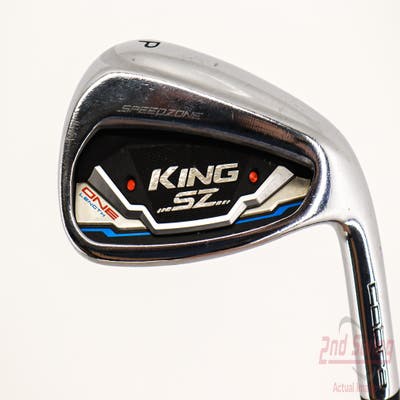 Cobra KING SpeedZone One Length Single Iron Pitching Wedge PW FST KBS Tour 120 Steel Stiff Right Handed 37.25in