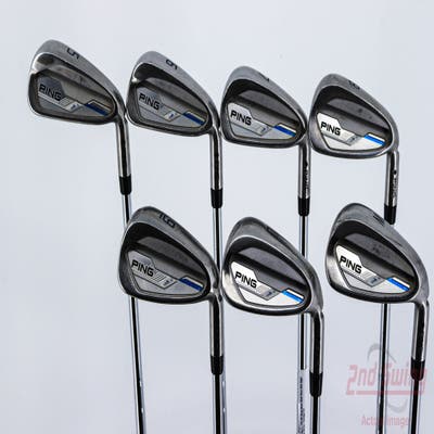 Ping 2015 i Iron Set 5-PW AW Stock Steel Shaft Steel Stiff Right Handed Black Dot 38.5in