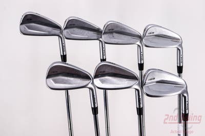 Ping i59 Iron Set 4-PW FST KBS Tour 120 Steel Stiff Right Handed Blue Dot 38.5in