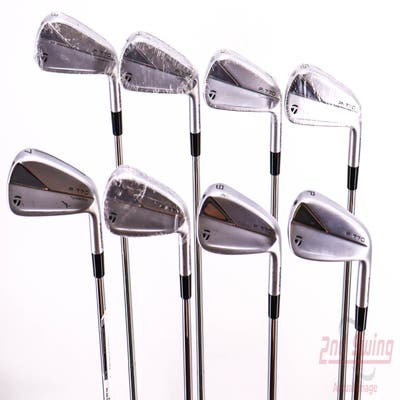 Mint TaylorMade 2023 P770 Iron Set 3-PW Dynamic Gold Tour Issue S400 Steel Stiff Right Handed 38.5in