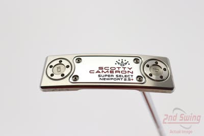Titleist Scotty Cameron Super Select Newport 2.5 Plus Putter Slight Arc Steel Right Handed 35.0in