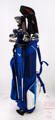 Complete Set of Men's Ping Cobra Callaway Titleist Odyssey Golf Clubs + Mizuno Stand Bag - Right Hand Regular Flex Steel Shafts
