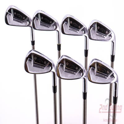 Callaway X Forged CB 21 Iron Set 4-PW Aerotech SteelFiber i110cw Graphite Stiff Right Handed 37.75in