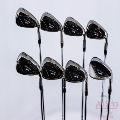 Mint TaylorMade M4 Iron Set 4-PW AW FST KBS MAX 85 Steel Regular Right Handed 38.5in