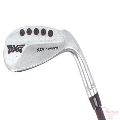 PXG 0311 Forged Chrome Wedge Sand SW 56° 10 Deg Bounce Mitsubishi MMT 80 Graphite Stiff Right Handed 36.0in
