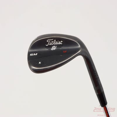 Titleist Vokey SM6 Jet Black Wedge Lob LW 58° 8 Deg Bounce M Grind Dynamic Gold Tour Issue Steel Wedge Flex Right Handed 36.0in