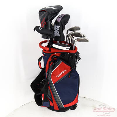 Complete Set of Men's Callaway Sub 70 Adams Cleveland Odyssey Golf Clubs + NEW Datrek Stand Bag w/Headcovers