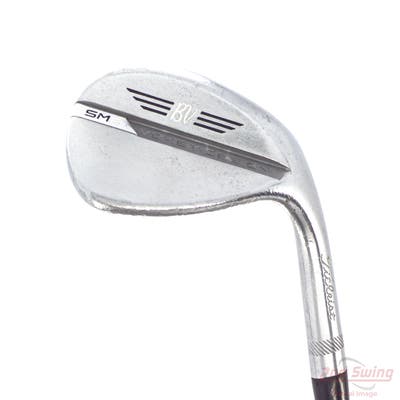 Titleist Vokey SM8 Tour Chrome Wedge Sand SW 54° 10 Deg Bounce S Grind Stock Steel Shaft Steel Wedge Flex Right Handed 36.25in