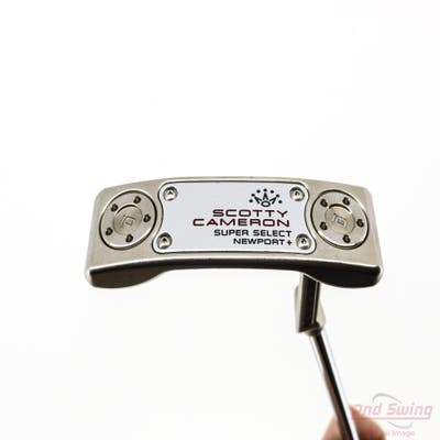 Mint Titleist Scotty Cameron Super Select Newport Plus Putter Steel Right Handed 35.0in