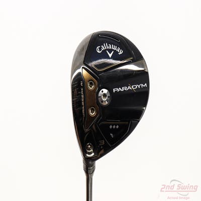 Callaway Paradym Triple Diamond Fairway Wood 3 Wood 3W 15° Mitsubishi Kai'li White 70 Graphite Stiff Left Handed 43.5in