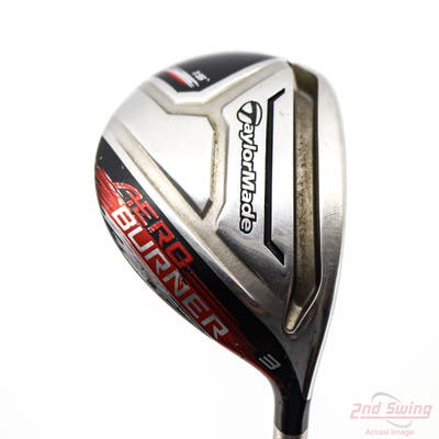 TaylorMade Aeroburner Black Fairway Wood 3 Wood 3W 15° TM Reax 55 Graphite Regular Right Handed 43.5in