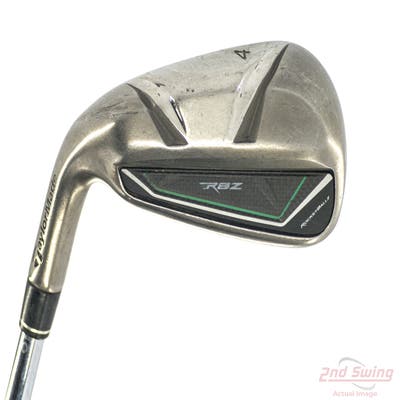 TaylorMade RocketBallz Single Iron 4 Iron TM RBZ Steel Steel Stiff Left Handed 39.5in