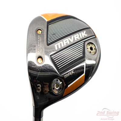 Callaway Mavrik Max Fairway Wood 3 Wood 3W UST Mamiya Helium Black 5 Graphite Senior Left Handed 43.25in