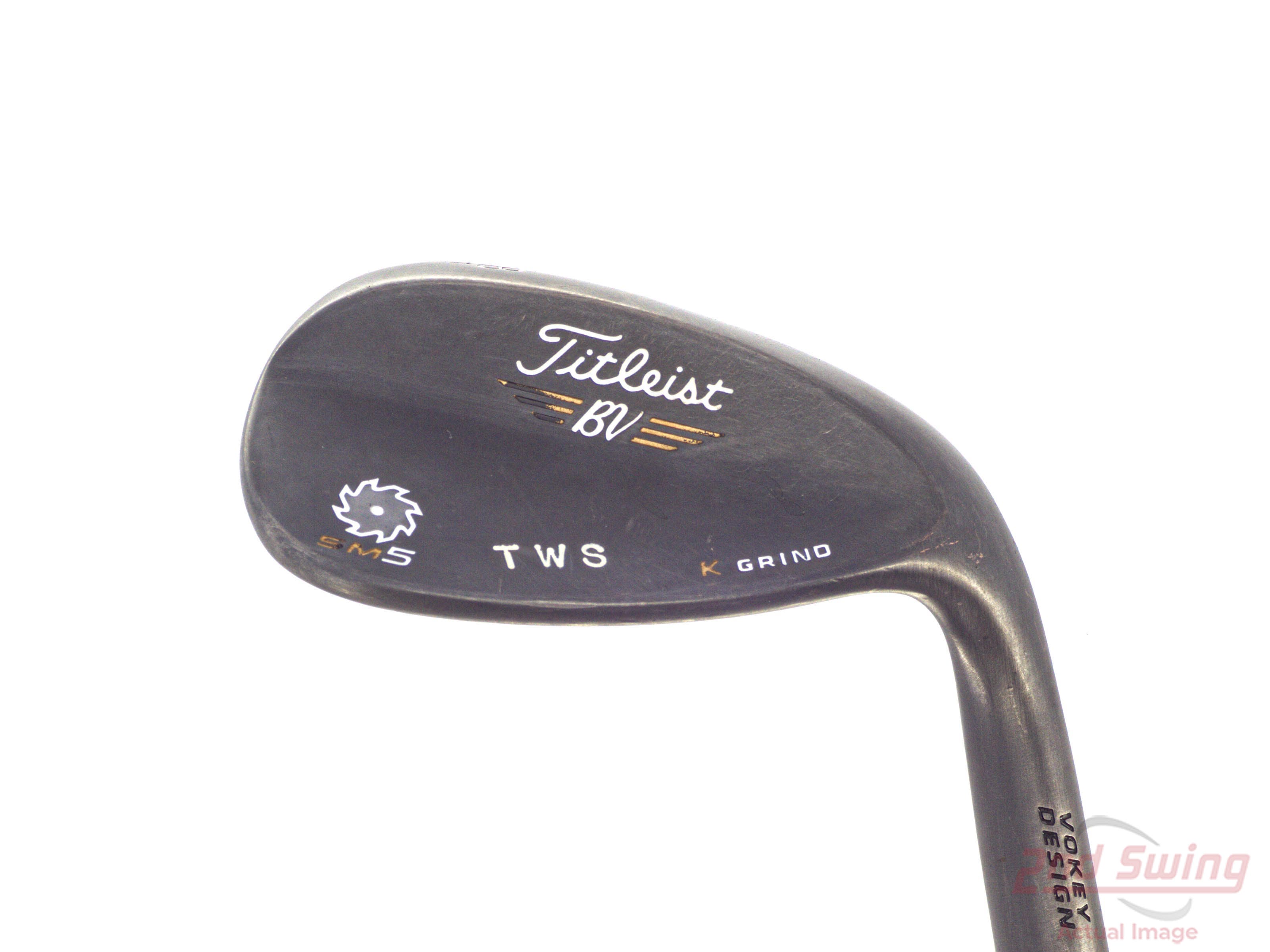 ★Titleist Vokey SM5 Raw Black Wedges　タイトリスト　ボーケイ　SM5 ロウ　ブラック　ウェッジ　56.10 S， 60.04L★　２本セット (中古) Review: Titleist Vokey SM5 Wedges \u2013 GolfWRX