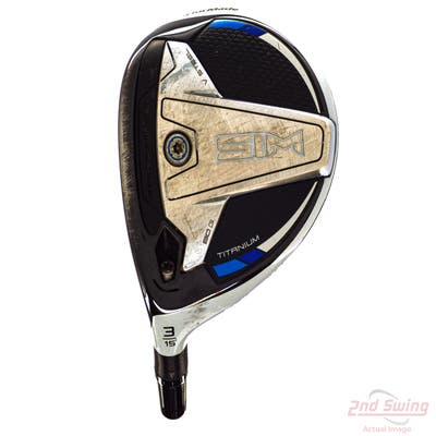 TaylorMade SIM Ti Fairway Wood 3 Wood 3W 15° Fujikura Pro 2.0 8 Tour Spec Graphite X-Stiff Left Handed 41.75in